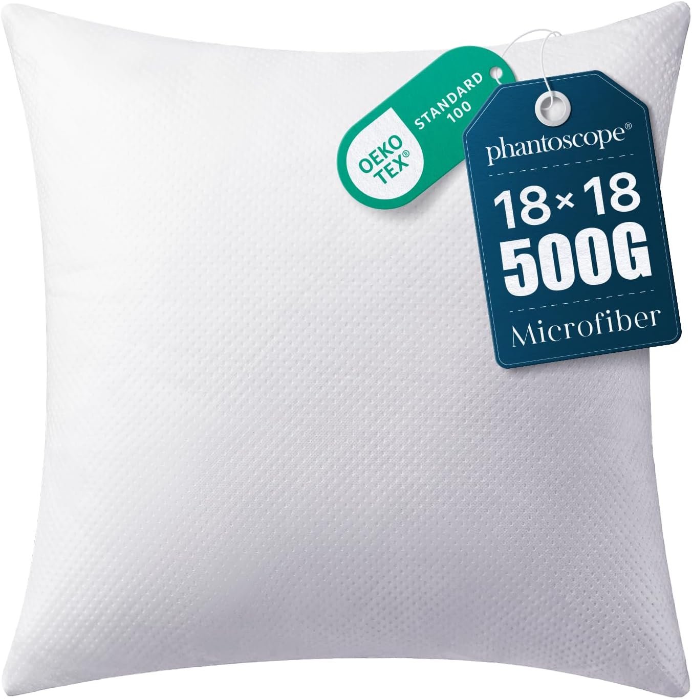 Phantoscope 18×18 Pillow Inserts, Throw Pillow Inserts for Couch, Pack of 1