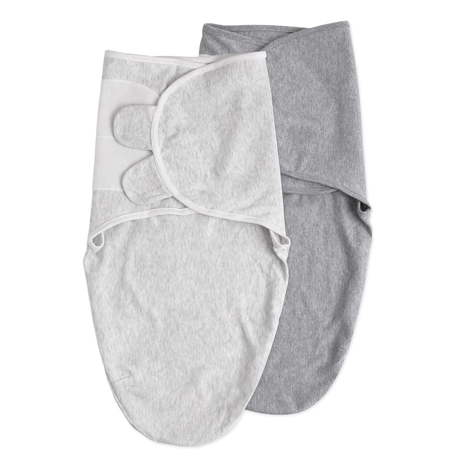 Organic Baby Swaddle Sleep Sacks, 2-Pack for Newborns Baby Essentials