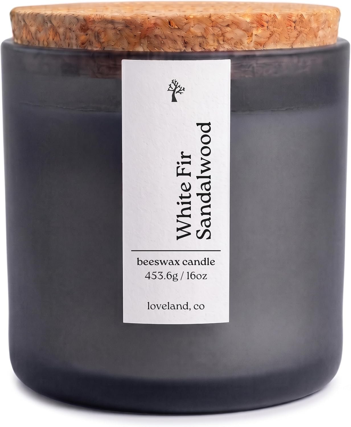 Aspen & Oak Luxury Beeswax Candle 10oz -16oz (16oz, White Fir Sandalwood)
