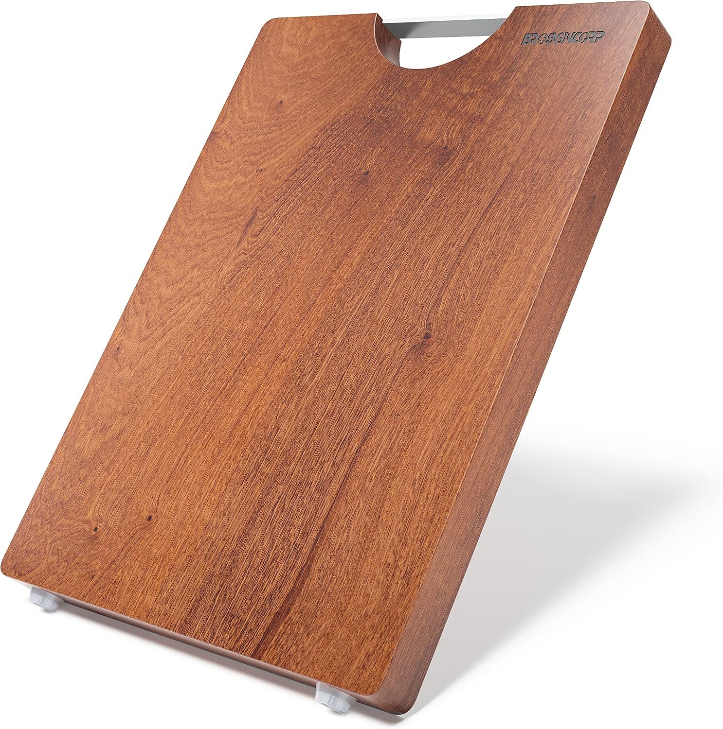 Brosisincorp Sapele Wood Cutting Board One Piece No Glue 14.96″L*11.02″W