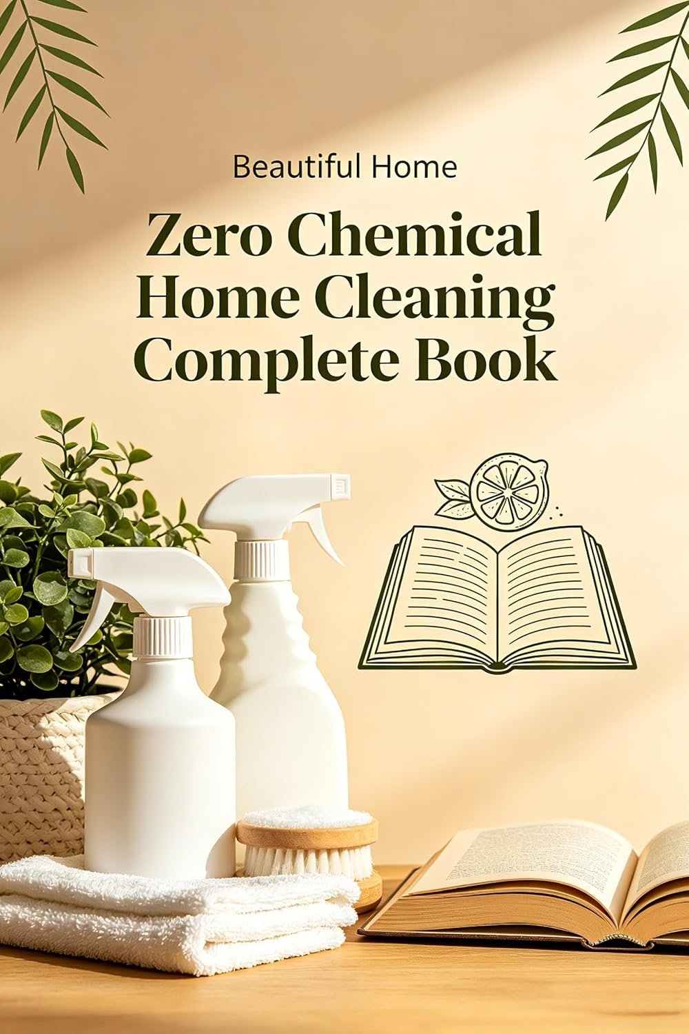 Zero Chemical Home Cleaning Complete Book: The Ultimate Beginner’s Guide to Non-Toxic, Budget-Friendly Cleaning for Every Room (Beautiful Home’s Off-Grid Living Guides)